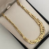 Cadena It Plano Tejido Especial degrade Oro amarillo 18k 10,7 Gr / 3,9 mm / 45 Cm