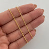 Cadena It Mini Lazo Oro amarillo 18k +1 / 0,9 Gr / 1,3 mm / 45 Cm