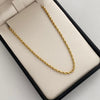 Cadena It Lazo Oro amarillo 18k +1 / 3,4 Gr / 2,2 mm / 60 Cm