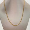 Cadena It  cubana especial plana  Oro amarillo 18k +1 / 3,95 Gr / 2,1 mm / 60 Cm