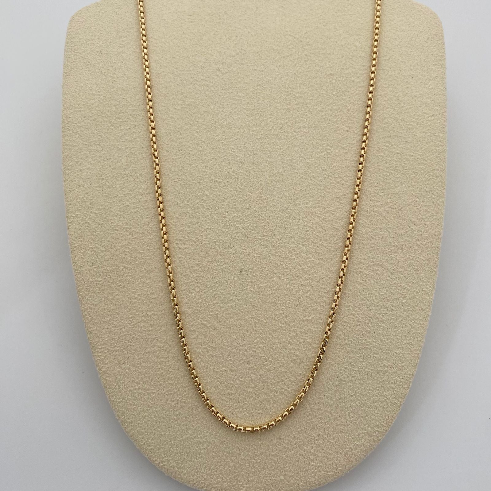 Cadena It Veneciana Oro amarillo 18k +1 / 2,2 Gr / 2 mm / 60 Cm