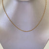 Cadena It Escalera Oro amarillo 18k 2,4 Gr / 2 mm / 50 Cm