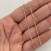 Cadena It Escalera Oro amarillo 18k 2,4 Gr / 2 mm / 50 Cm