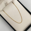 Cadena It Escalera Oro amarillo 18k 2,4 Gr / 2 mm / 50 Cm