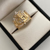 Anillo 15 Casting (por fabricacion) Oro amarillo 18k / Talla 8 / 5,1 Gr