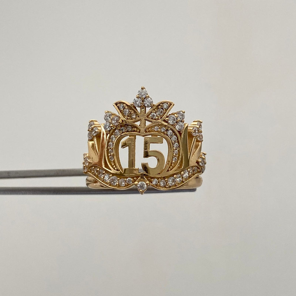 Anillo 15 Casting (por fabricacion) Oro amarillo 18k / Talla 8 / 5,1 Gr