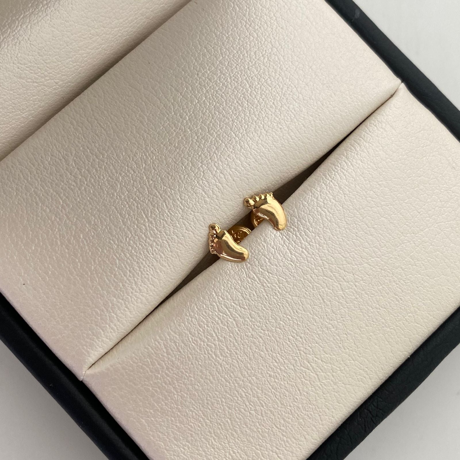 Topos Huella Oro amarillo 18k 0,45 Gr / 3,8 mm