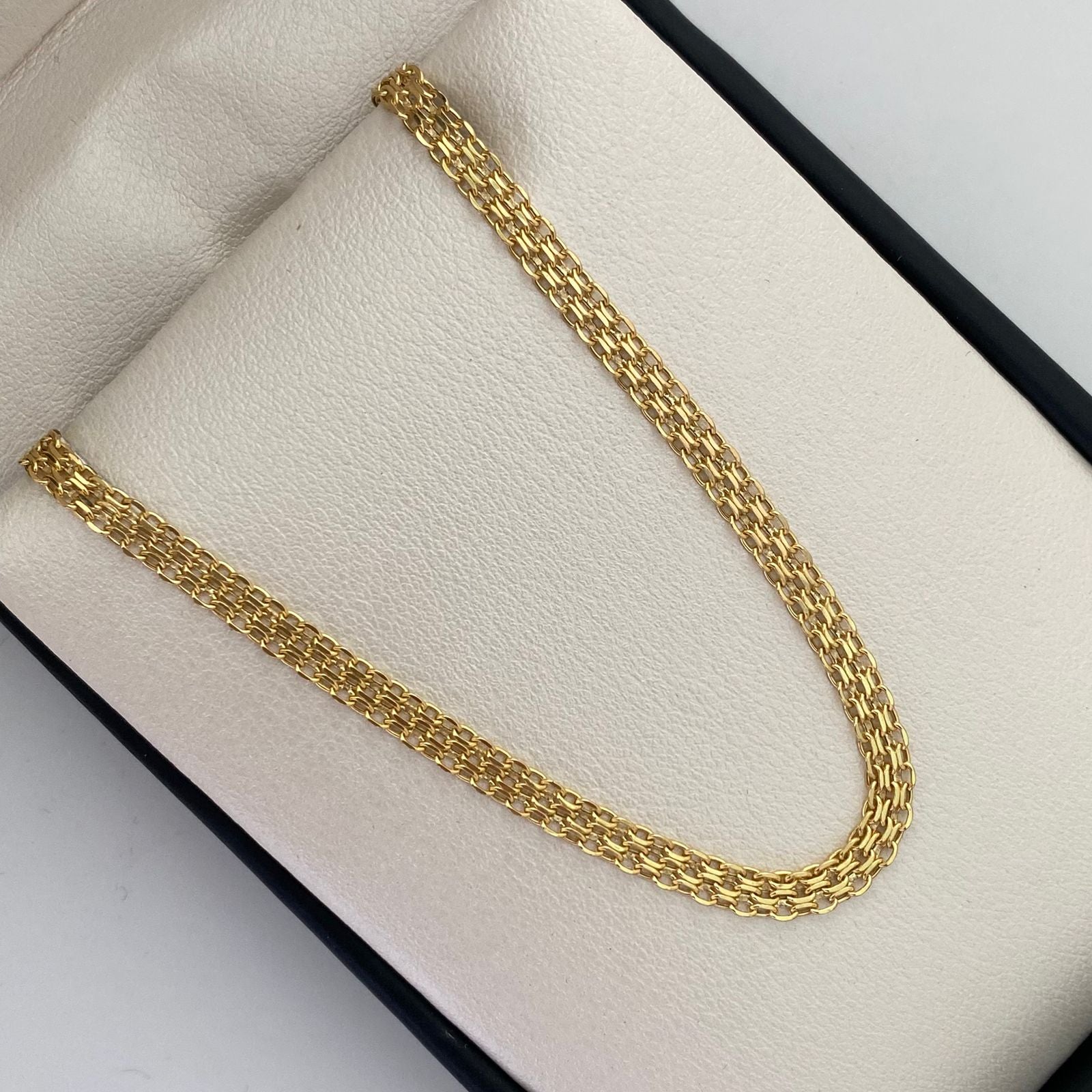 Pulso It Chino Oro amarillo 18k +1 / 1,9 Gr / 3,6 mm / 15,5 Cm