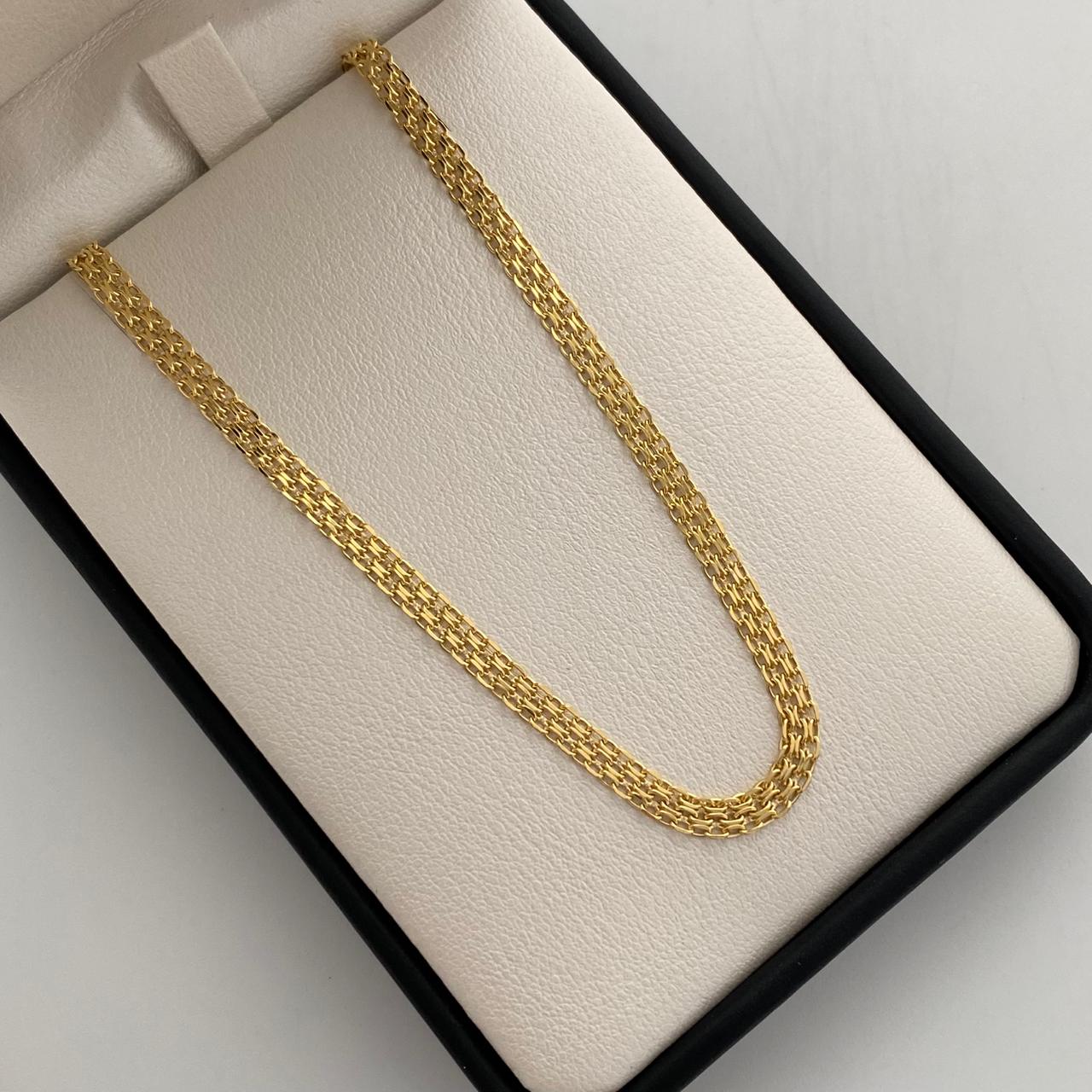 Cadena It China Oro amarillo 18k +1 / 6,85 Gr / 4,3 mm / 50 Cm