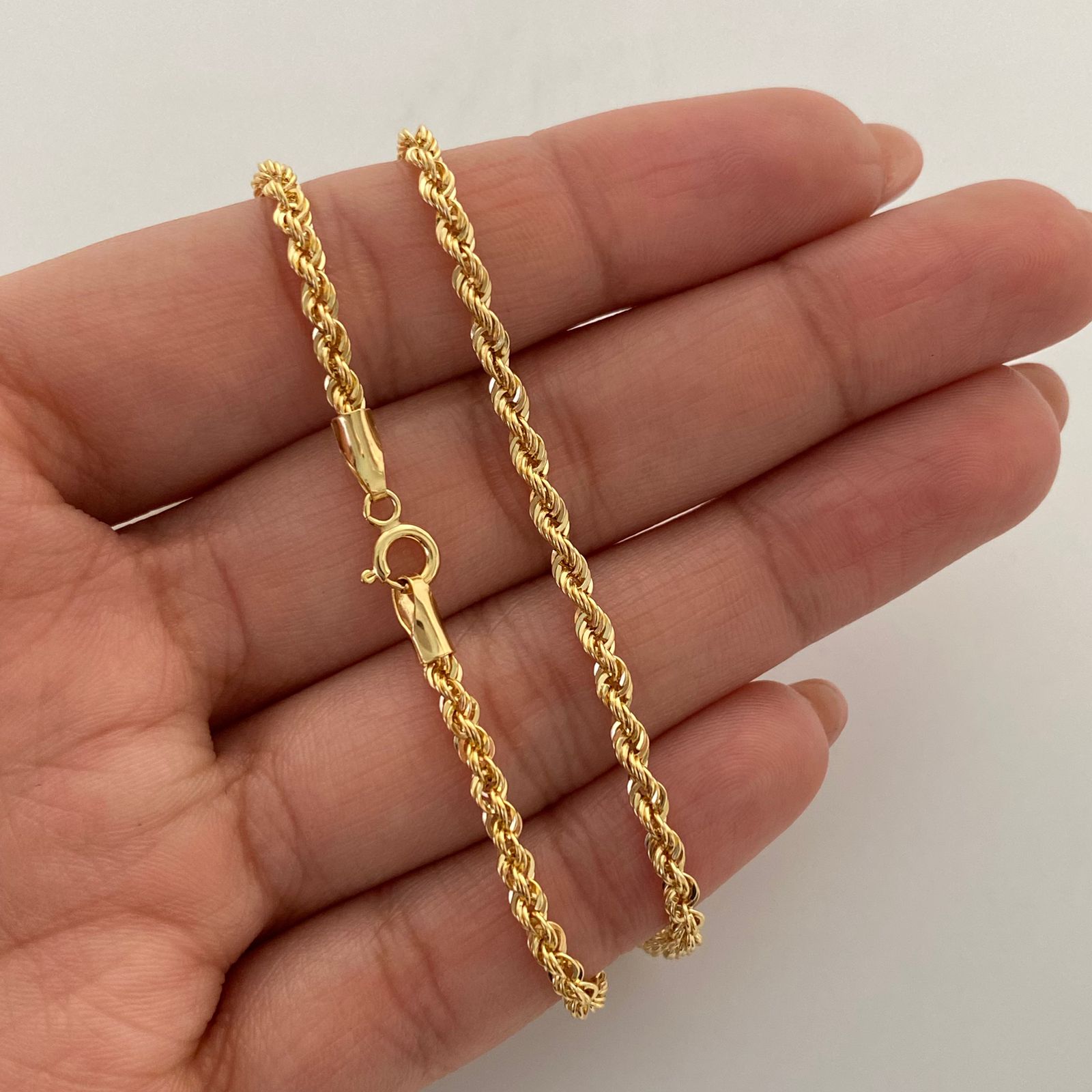 Cadena It Lazo Oro amarillo 18k +1 / 3,85 Gr / 2,8 mm / 50 Cm
