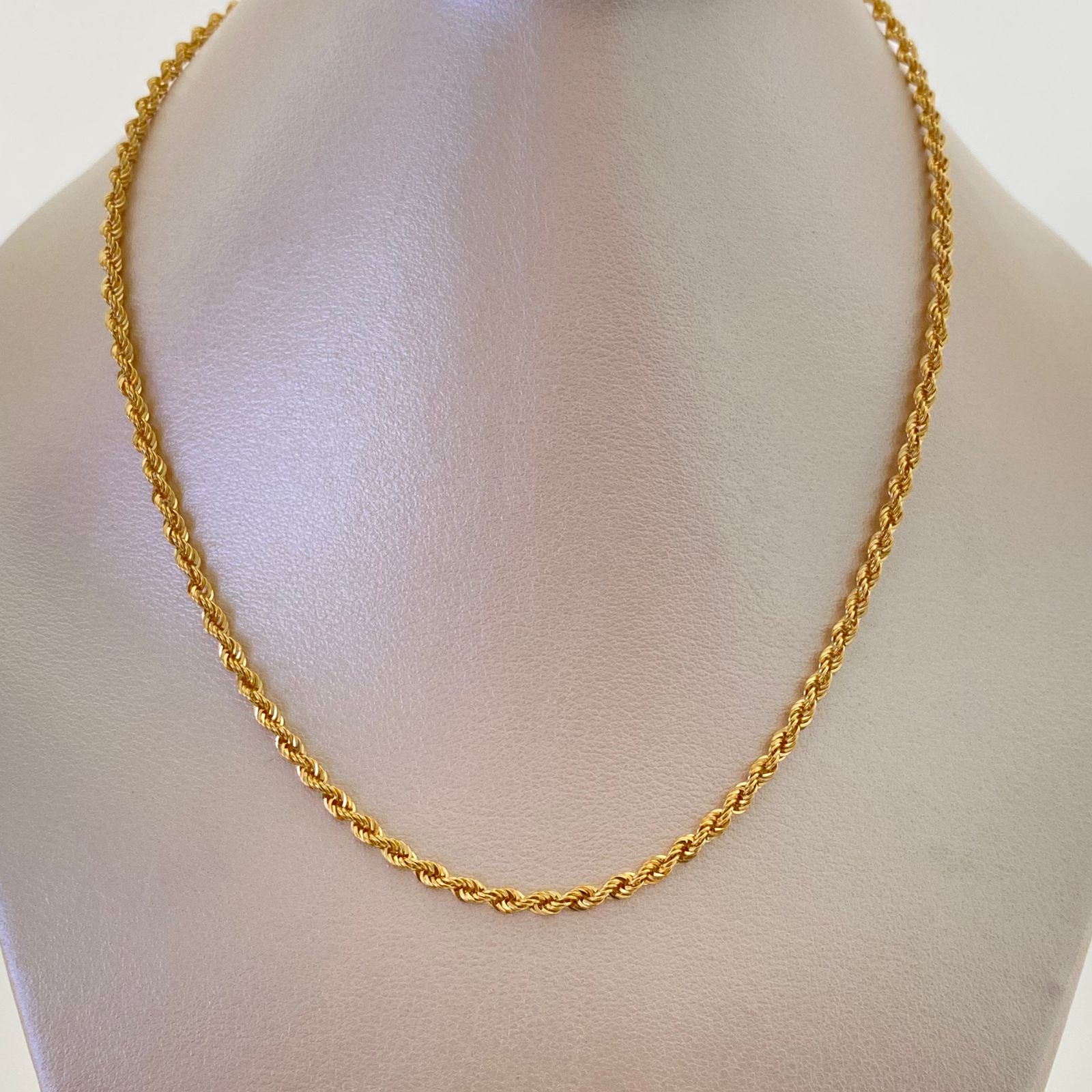 Cadena It Lazo Oro amarillo 18k +1 / 3,85 Gr / 2,8 mm / 50 Cm
