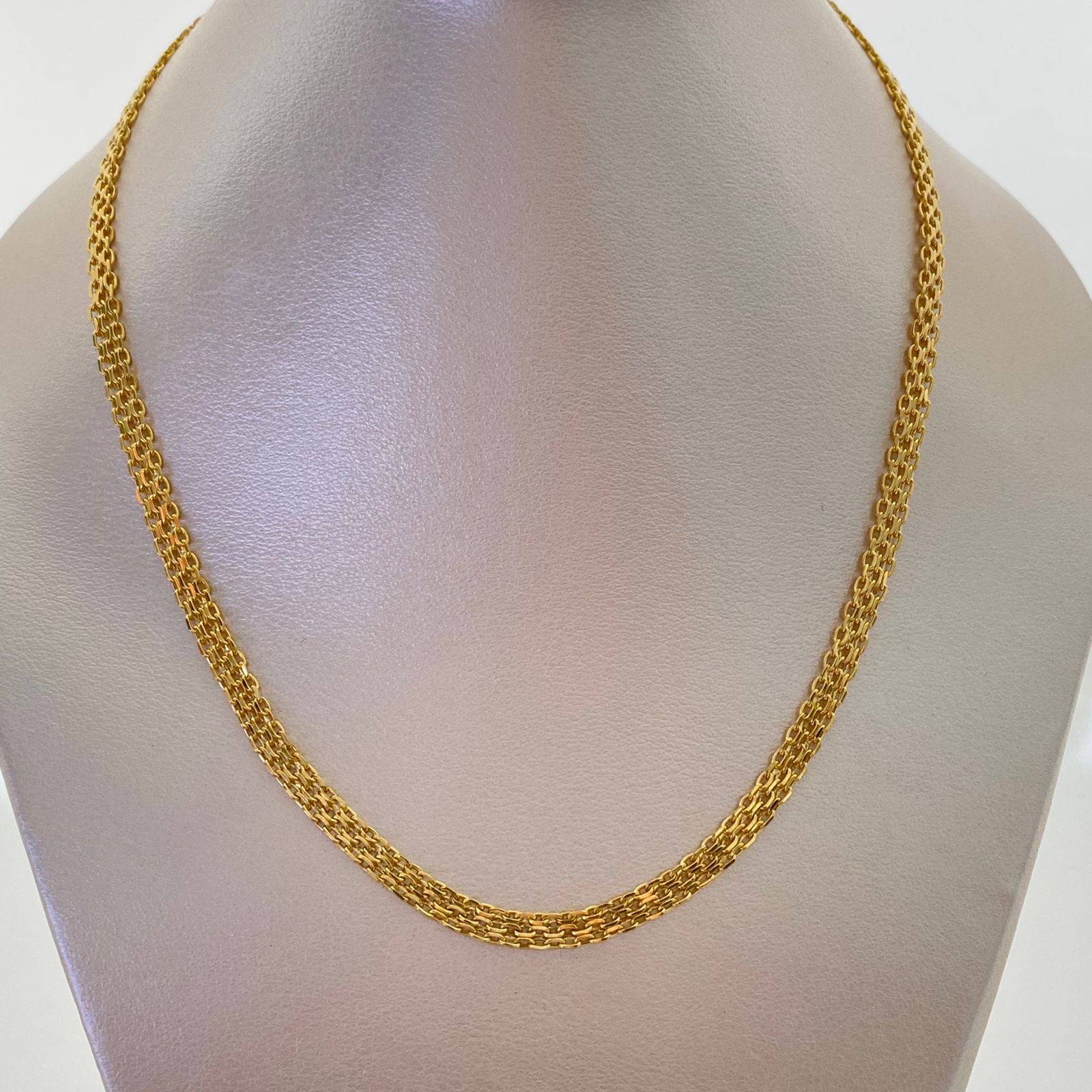 Cadena It China Oro amarillo 18k +1 / 6,85 Gr / 4,1 mm / 50 Cm