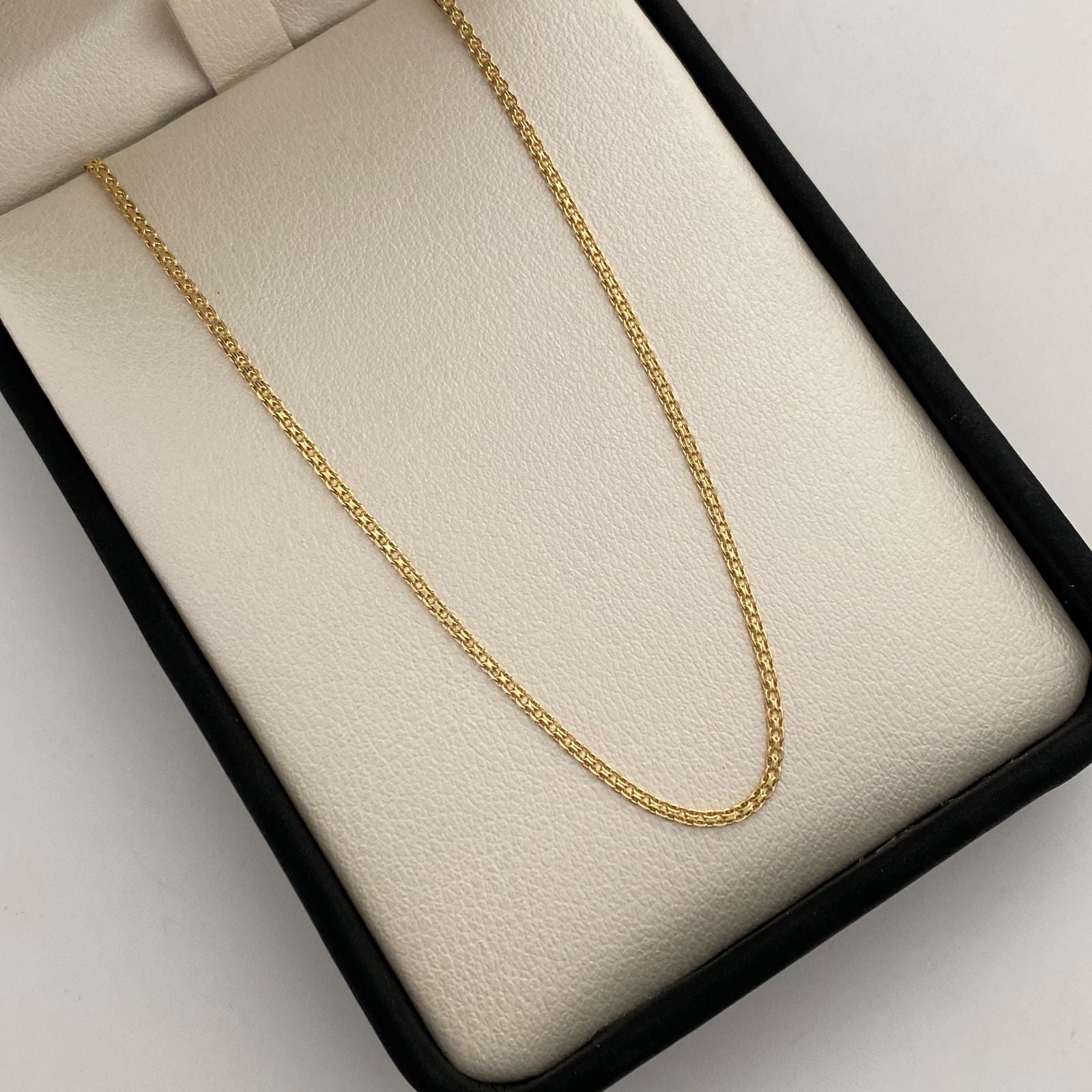 Cadena It Mini China Oro amarillo 18k +1 / 2,8 Gr / 1,5 mm / 50 Cm