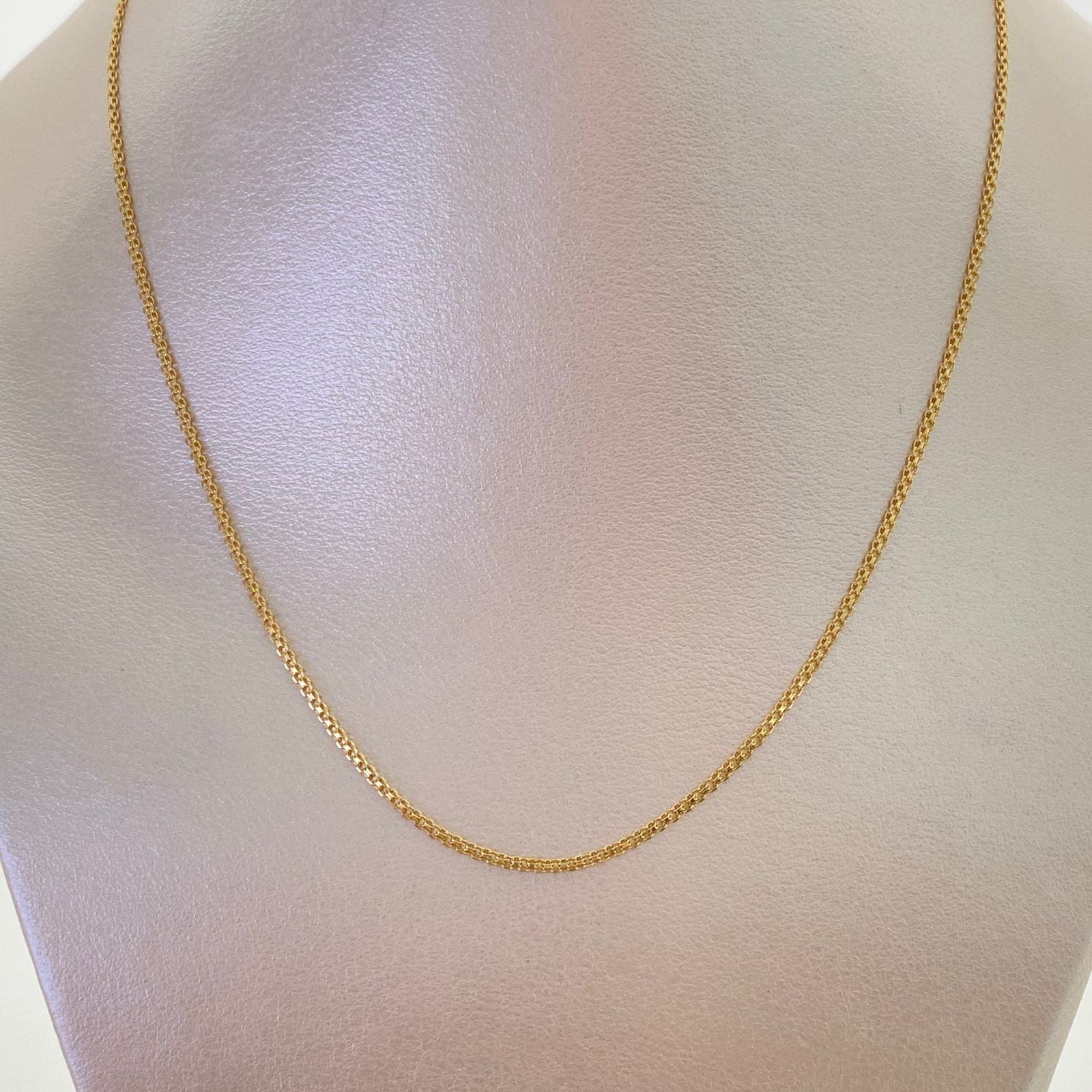Cadena It Mini China Oro amarillo 18k +1 / 2,8 Gr / 1,5 mm / 50 Cm