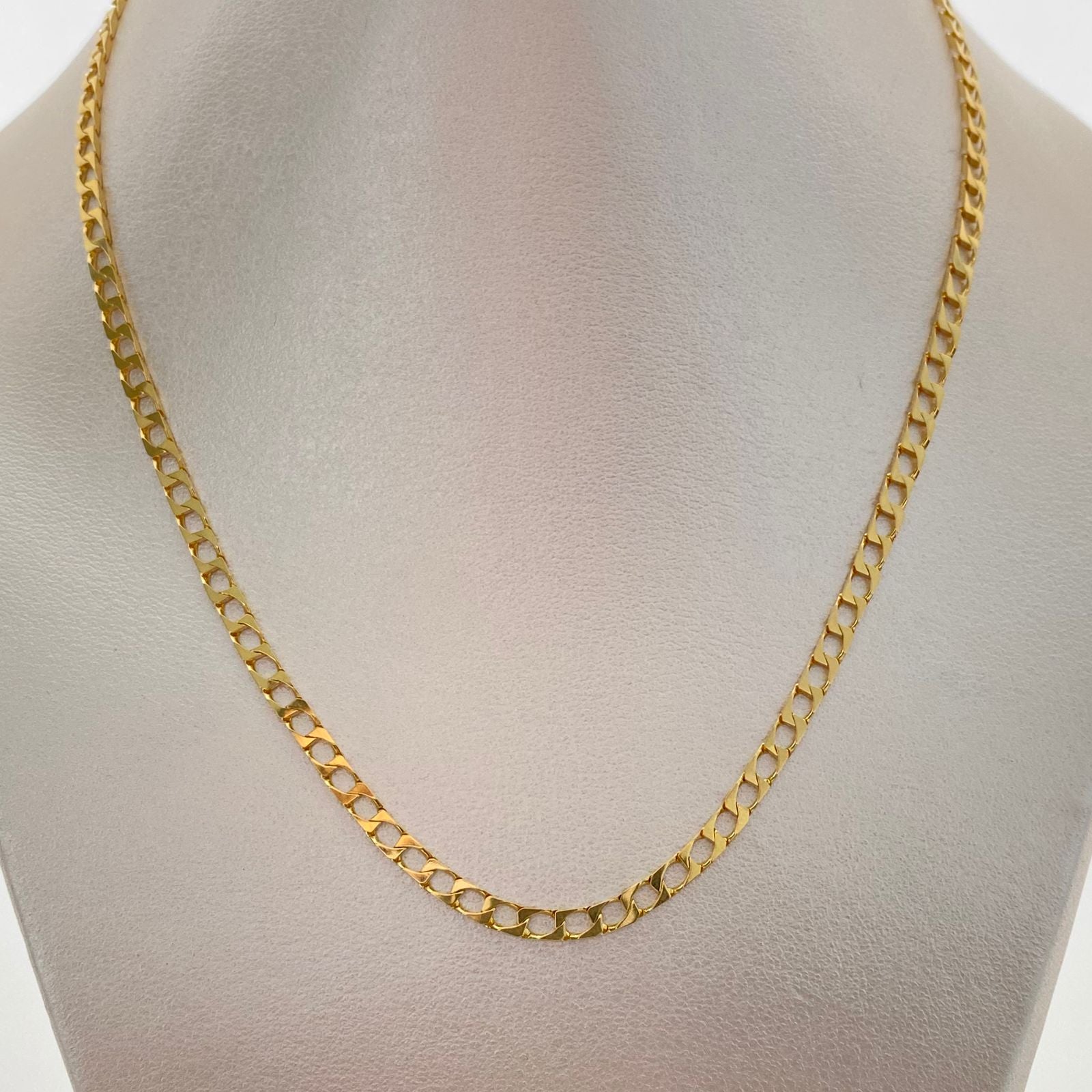 Cadena It Panzer Oro amarillo 18k 12,3 Gr / 3,1 mm / 60 Cm