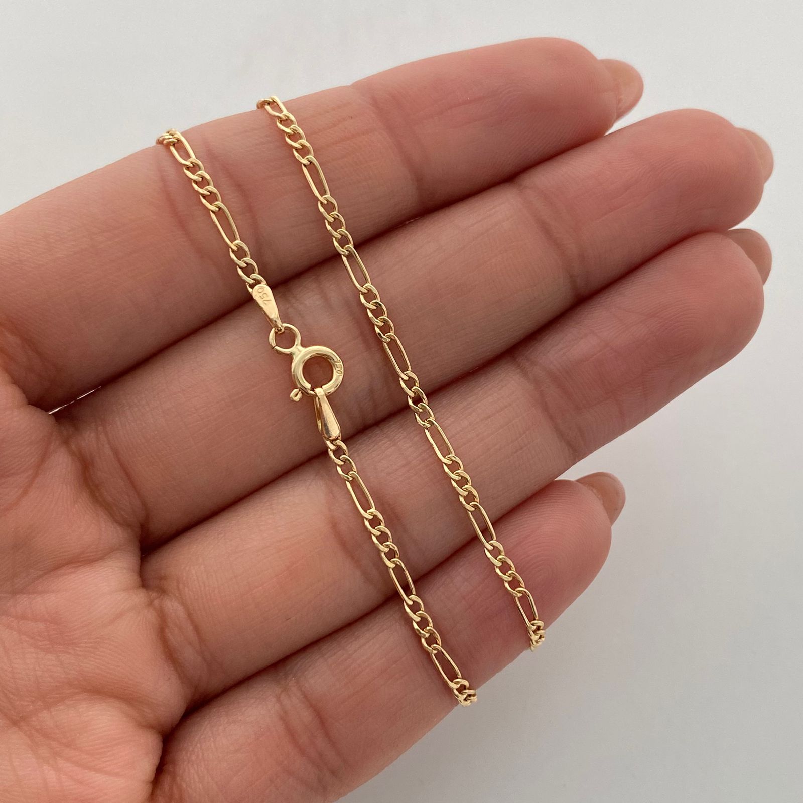 Cadena It 3x1 Oro amarillo 18k 1,6 Gr / 1,9 mm / 45 Cm