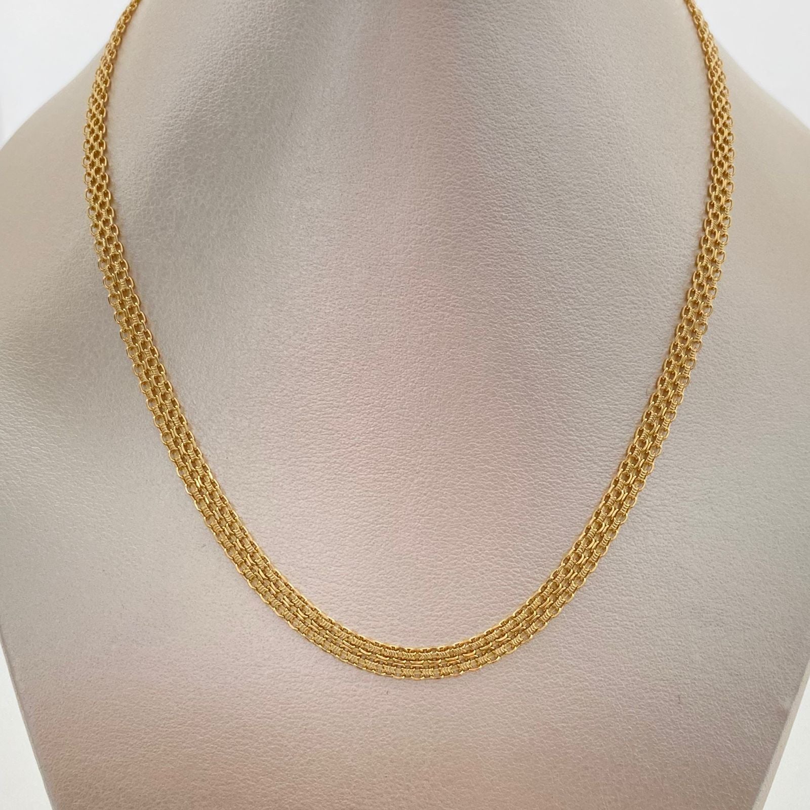 Cadena It China Oro amarillo 18k +1 / 15,4 Gr / 4,6 mm / 60 Cm