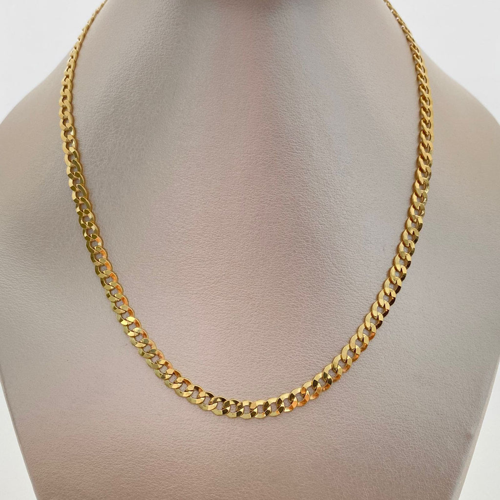 Cadena It Cubana Oro amarillo 18k 11,1 Gr / 4,6 mm / 60 Cm