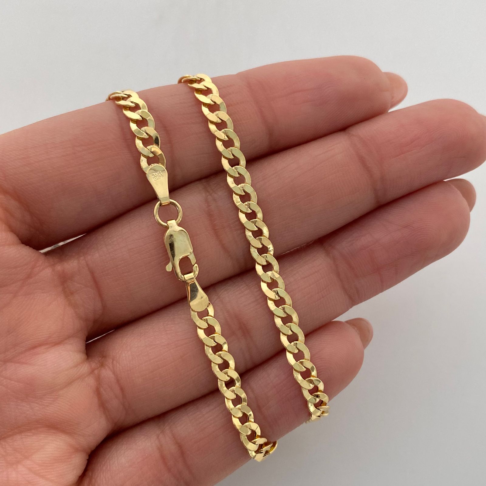 Cadena It Cubana Oro amarillo 18k 7,7 Gr / 3,7 mm / 60 Cm