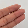 Topos Bola lisa 2mm Oro amarillo 18k 0,4 Gr