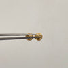 Topos Bola lisa 2mm Oro amarillo 18k 0,4 Gr