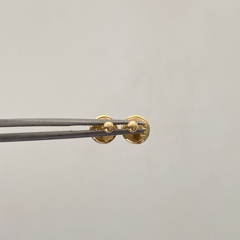 Topos Bola lisa 2mm Oro amarillo 18k 0,4 Gr