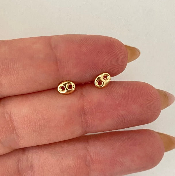 Topos Gc Liso Oro amarillo 18k 0,5 Gr / 4,4 mm