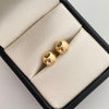Topos Bola lisa 8mm Oro amarillo 18k 0,85 Gr