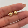 Topos Bola lisa 8mm Oro amarillo 18k 0,85 Gr