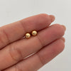 Topos Media Bola lisa 5mm Oro amarillo 18k 0,5 Gr