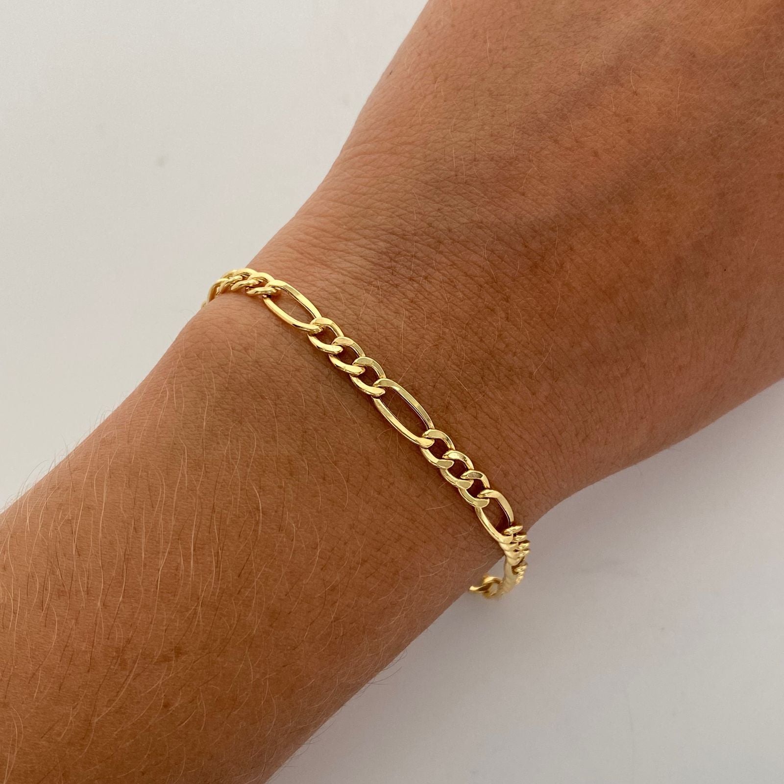 Pulso It 3x1 Oro amarillo 18k 2,4 Gr / 4,3 mm / 19 Cm