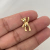 Dije Oso mano Alzada Oro amarillo 18k 1,35 Gr / 12,4 mm / 2 Cm