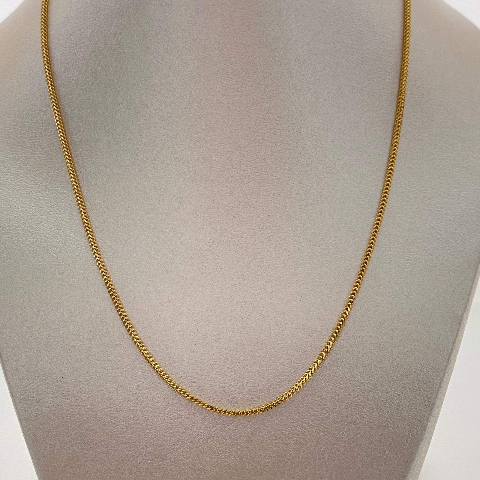Cadena It Franco Oro amarillo 18k +1 / 3,7 Gr / 1,6 mm / 50 Cm