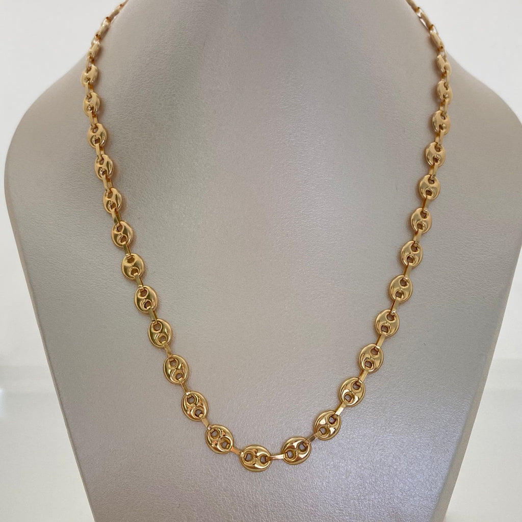 Cadena Gc Liso Oro amarillo 18k 11,60 Gr / 6,3 mm / 50 Cm Broche 0,60