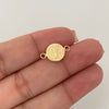 Herraje san benito Oro amarillo 18k 1,5 Gr / 1,5 Cm