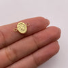 Herraje san miguel arcangel Oro amarillo 18k 0,49 Gr / 1,4 Cm