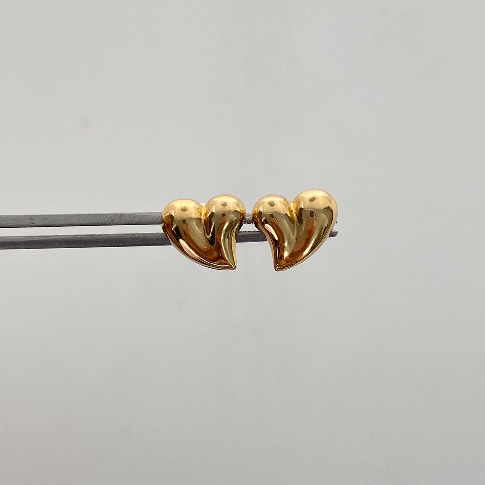 Topos Corazon Burbuja Oro amarillo 18k 0,9 Gr / 9,6 mm