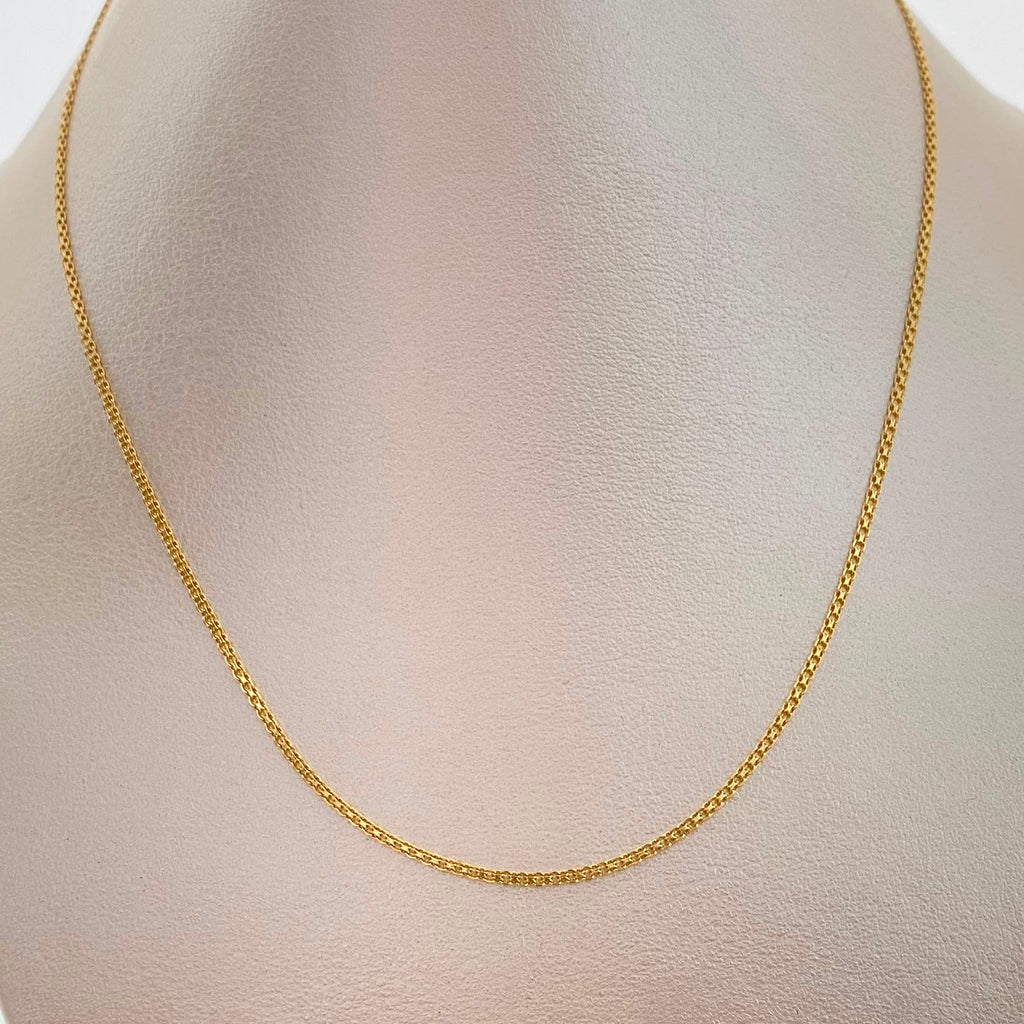 Cadena It Mini China Oro amarillo 18k +1 / 3,25 Gr / 1,5 mm / 60 Cm
