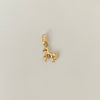 Dije mini caballo Oro amarillo 18k 0,55 Gr / 1,7 Cm