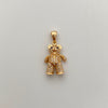 Dije Oso Articulado Corbata Oro amarillo 18k 4,45 Gr / 13,7 mm / 2,8 Cm