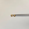 Topos Mini Corazon Casting Oro amarillo 18k 0,5 Gr / 3,6 mm