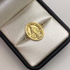 Herraje virgen milagrosa Oro amarillo 18k 1,23 Gr / 2 Cm