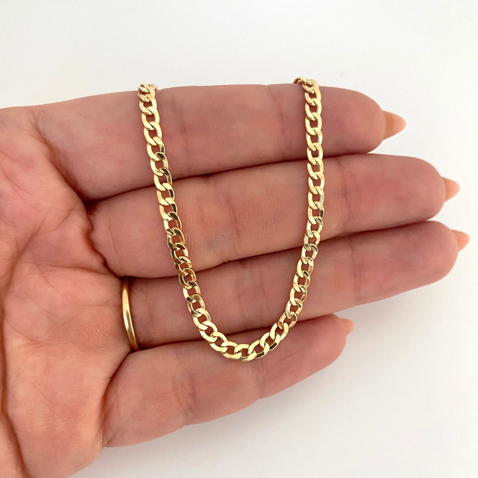 Cadena It cubana Oro amarillo 18k 6,7 Gr / 3,35 mm / 60 Cm
