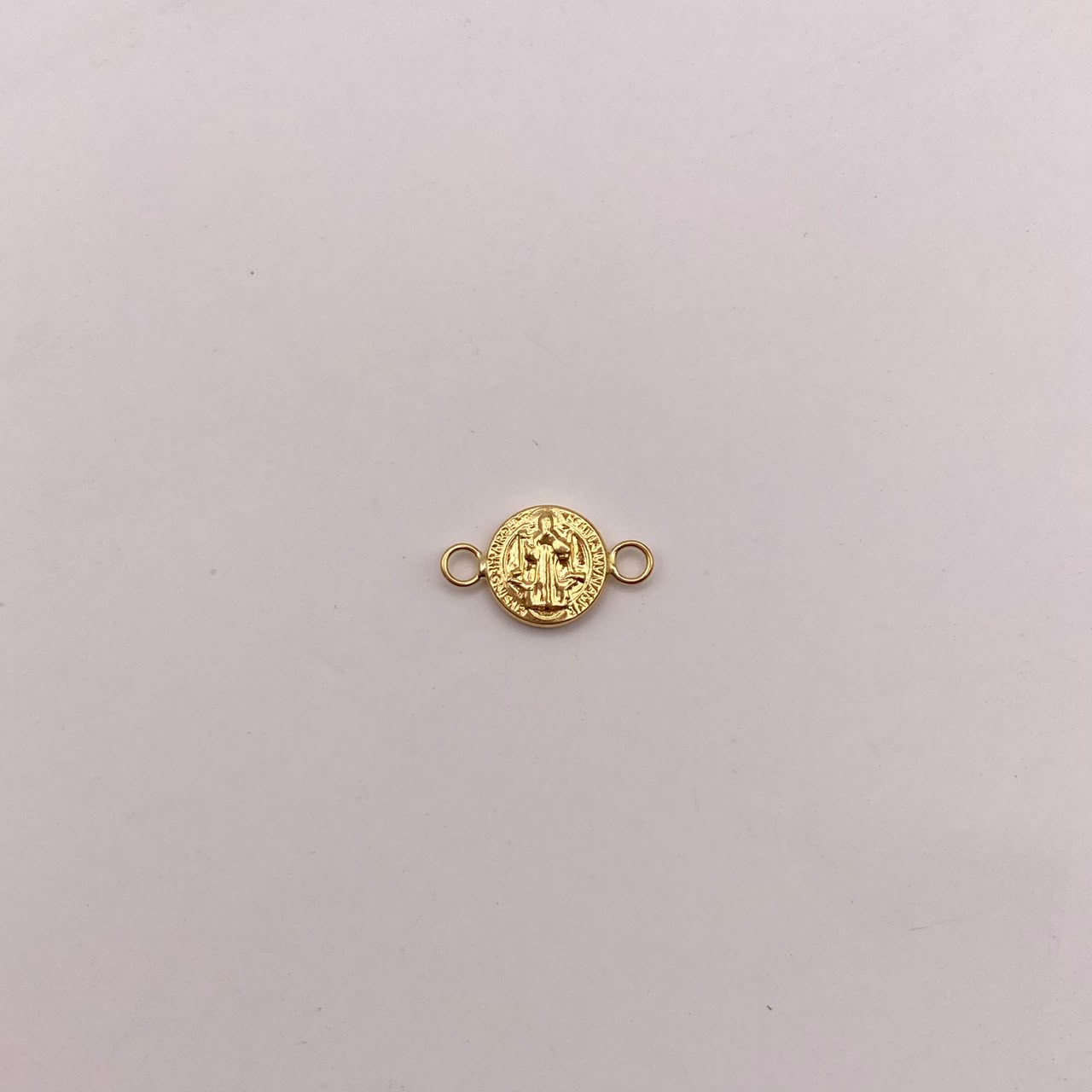 Herraje san benito Oro amarillo 18k 0,45 Gr / 1,8 Cm