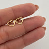 Topos Corazon Silueta Oro amarillo 18k 0,6 Gr / 8,9 mm
