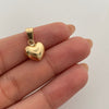 Dije Corazon Inflado Oro amarillo 18k 1,2 Gr / 14,4 mm / 2,1 Cm