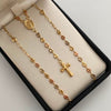 Rosario Gc Virgen Milagrosa Oro amarillo 18k 6,80 Gr / 3,4 mm / 60 Cm Broche 0,40