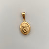 Dije San Miguel Arcangel  Oro amarillo 18k 1,25 Gr / 1,3 mm / 3,5 Cm