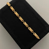 Pulso Pulso Rustico Oro amarillo 18k 3,75 Gr / 4,9 mm / 18,6 Cm Oro amarillo 18k 4,15 Gr / 4,9 mm / 18,6 Cm Broche 0,40