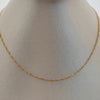 Cadena It Singapur Oro amarillo 18k +1 / 1,15 Gr / 1 mm / 45 Cm